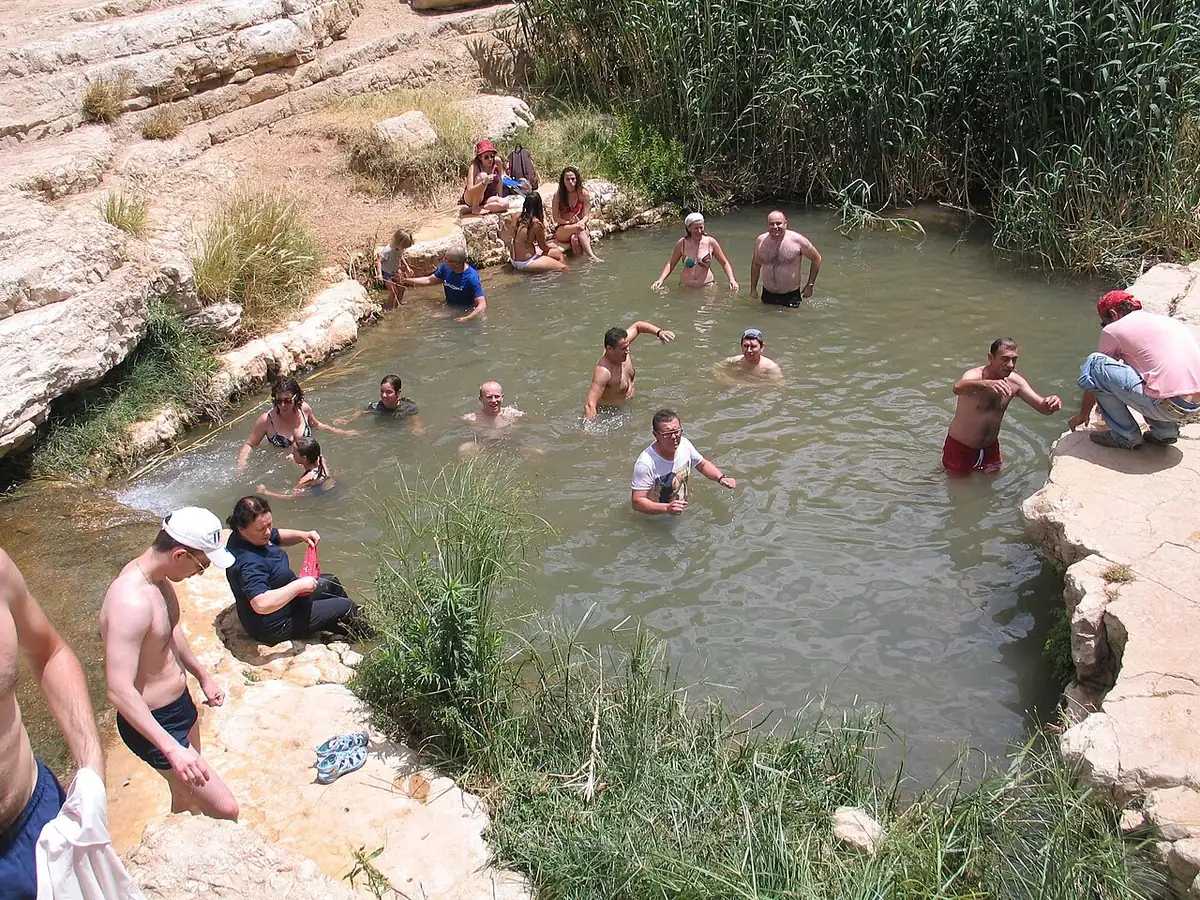 Nahal Prat between Ein Prat and Ein Mabua